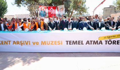 Menemen’de 100 yıllık müze hayalinin temeli atıldı