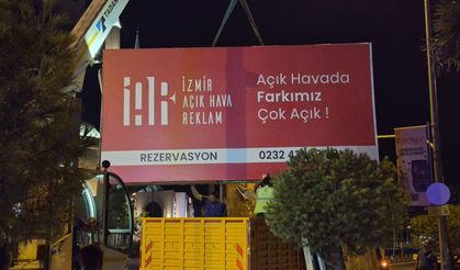 İZMİR BÜYÜKŞEHİR’DEN KARŞIYAKA’DAKİ REKLAM ÜNİTELERİNE İLİŞKİN AÇIKLAMA
