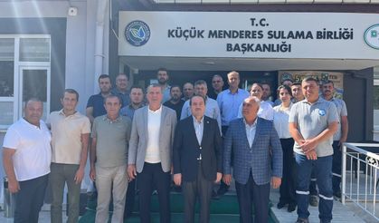 YAŞAR KIRKPINAR’DAN KÜÇÜK MENDERES TURU: “ENGELLEMELERE RAĞMEN YATIRIMLARIMIZ SÜRECEK”