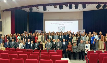 EÜTF’de radyoterapinin yarım asırlık başarısı kutlandı