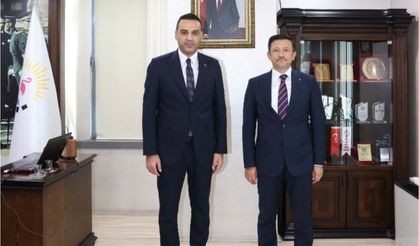 Hamza Dağ’dan Başkan Yıldız’a Hayırlı Olsun Ziyareti