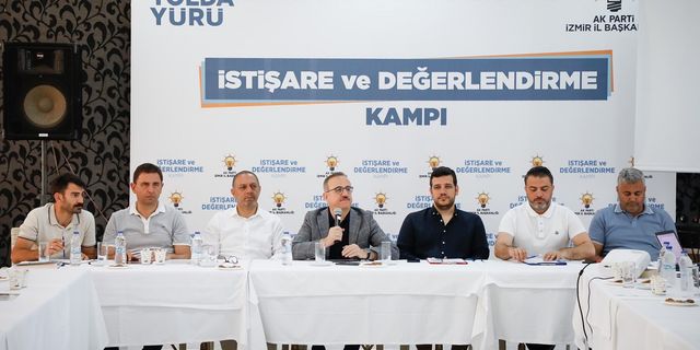 AK Parti İzmir’de kamp bitti;  Alınan kararları Başkan Sürekli açıkladı