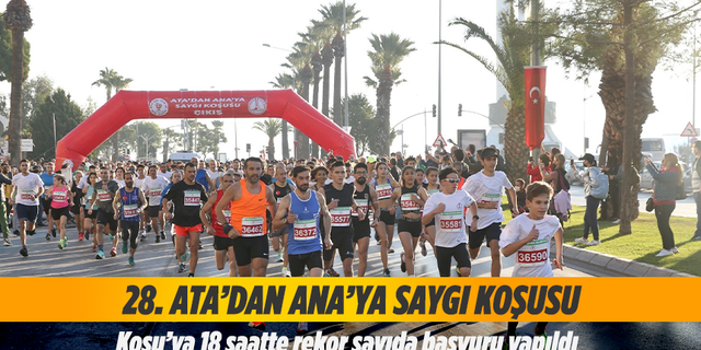 28. Ata’dan Ana’ya saygı koşusu
