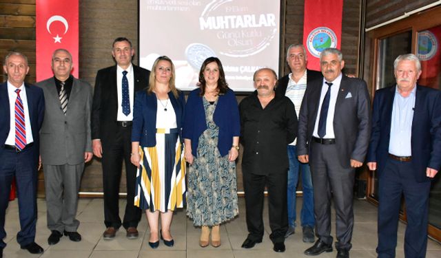 Başkan Çalkaya’dan muhtarlara yemek