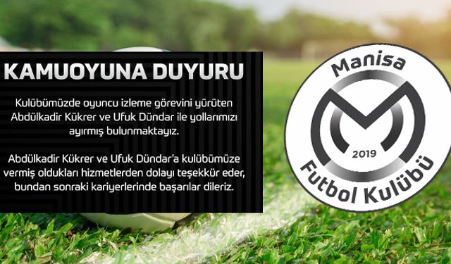 Son 6 maçta mağlup olan Manisa FK'da sular durulmuyor