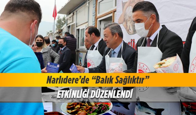 Narlıdere’de “Balık Sağlıktır” Etkinliği Düzenlendi