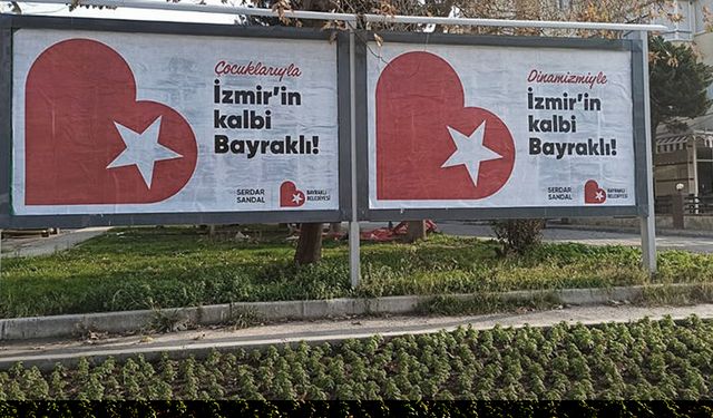 Bayraklı'nın yeni logosu dudak uçuklattı