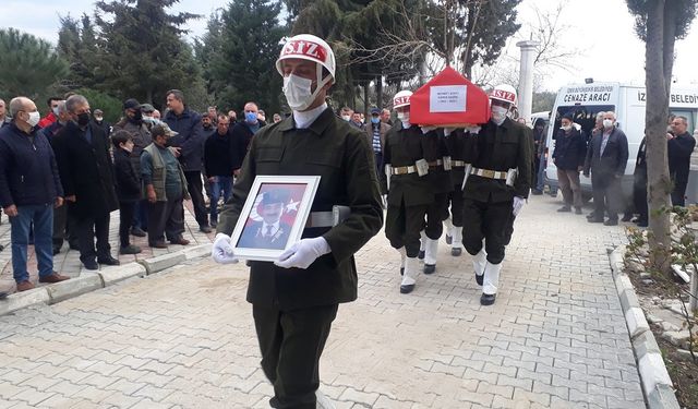 Kınık’ta Kıbrıs Gazisi son yolculuğuna uğurlandı