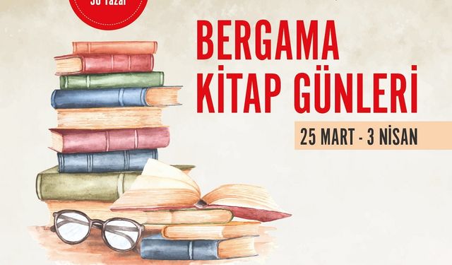 Bergama Kitap Günleri için geri sayım başladı