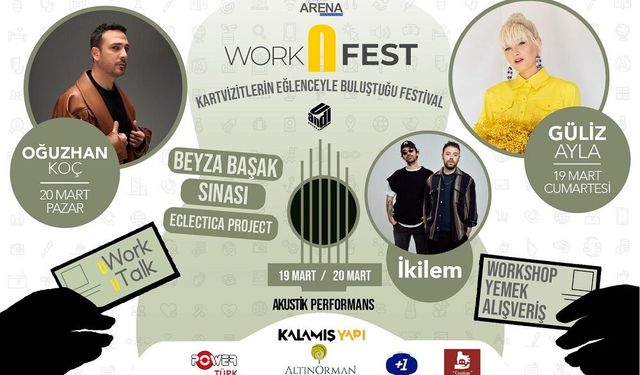 Work’n’Fest 19-20 Mart’ta İzmir Arena’da
