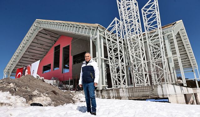 Büyükşehir’den Denizli Kayak Merkezi’ne yeni sosyal tesis