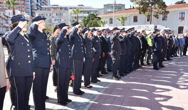 Menemen'de Türk Polis Teşkilatı'nın 177. Yılı kutlandı