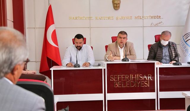 Seferihisar Belediye Meclisi Mayıs ayı olağan gündemiyle toplandı