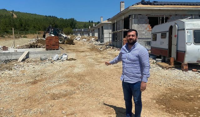 AK Partili Girbiyanoğlu’ndan tarım arazisine yapılan villalara tepki