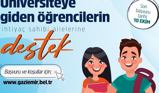 Gaziemir Belediyesi’nden örnek çalışma