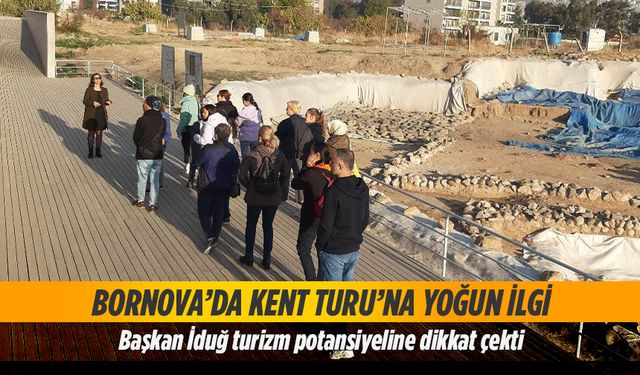 Bornova’da Kent Turu’na yoğun ilgi