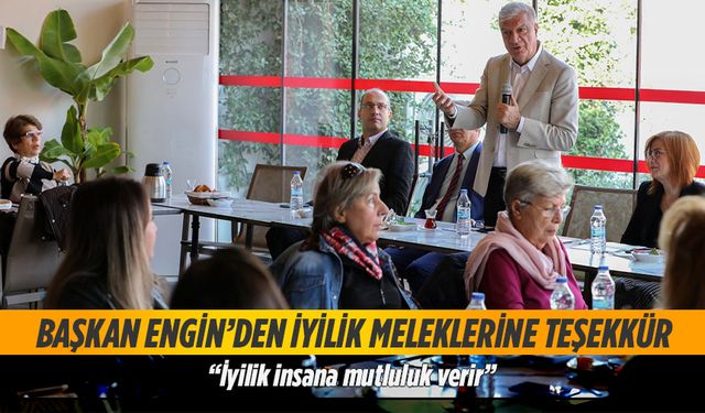 Başkan Engin’den iyilik meleklerine teşekkür