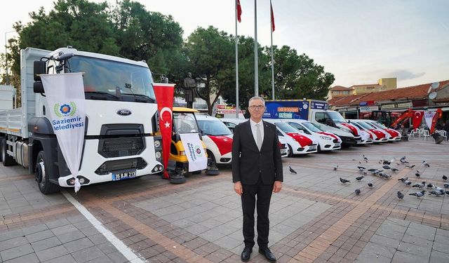 Gaziemir Belediyesi’nin filosuna taze kan