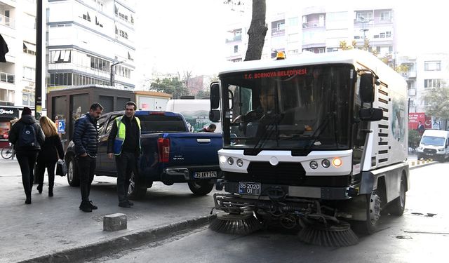 Bornova Merkez’de detaylı temizlik