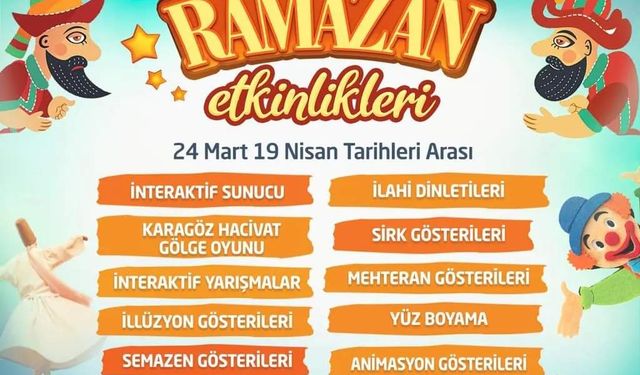 Bergama’da Ramazan etkinlikleri bugün başlıyor