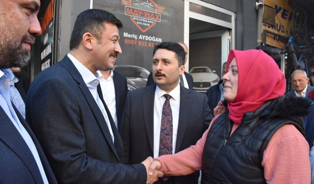 HAMZA DAĞ: “Doğru adımlarla yolumuza devam ediyoruz”