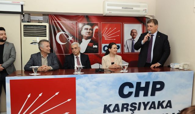 CHP Karşıyaka'da bayramlaşma töreni