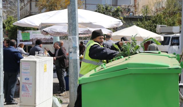 Efes Selçuk’ta pazar atıkları kompost gübreye dönüştürülecek