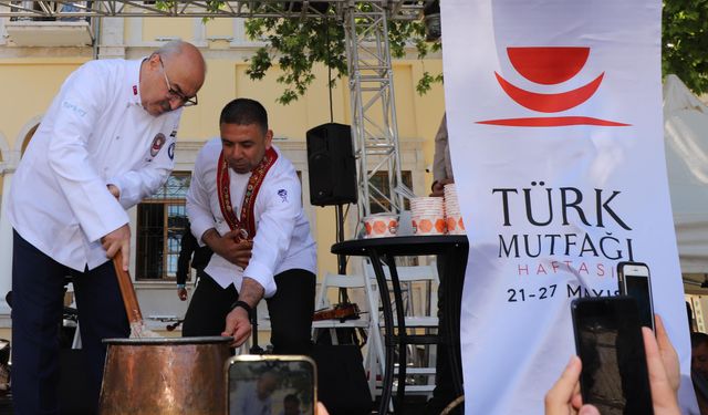 Türk mutfağı haftasında lezzet şöleni