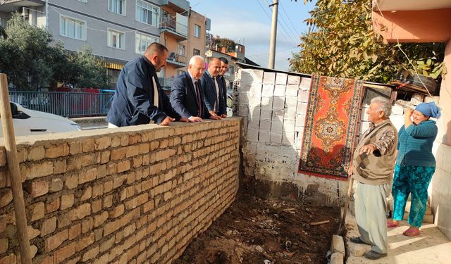 Başkan Selvitopu'dan “su baskını” ve asfalt denetimi