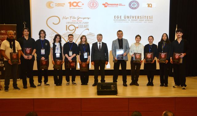EÜ 10. Uluslararası EgeArt Sanat Günleri ‘Kısa Film Yarışması’nın ödülleri sahiplerini buldu