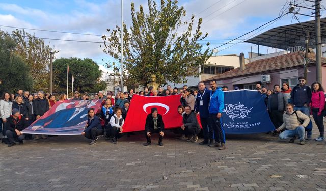 Aydın'da Doğa Yürüyüşleri Devam Ediyor