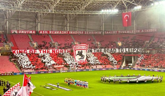 Samsunspor Konferans Ligi'nde İlk Mağlubiyetini Aldı