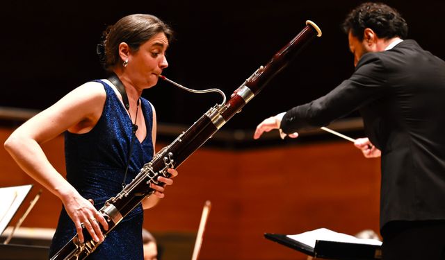 Sophie Dervaux, İzmirli müzikseverleri büyüledi