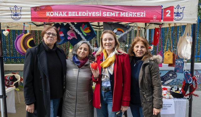 Konak’ta sevgi, emekle güçleniyor