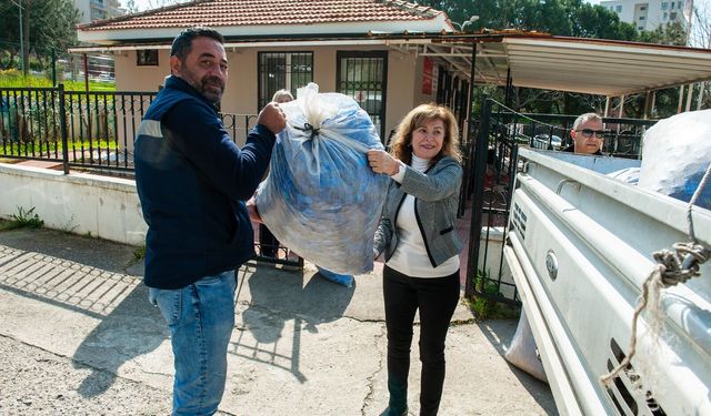 “Mavi Kapak” kampanyasına 200 kilogramlık destek