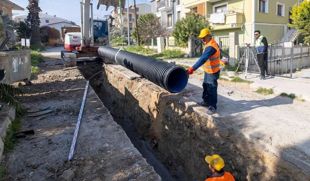 Urla’da taşkınlara karşı 160 milyon liralık altyapı yatırımı