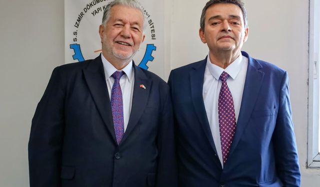 İzmir Dökümcüler Odası’nda Muzaffer Üründü Güven Tazeledi