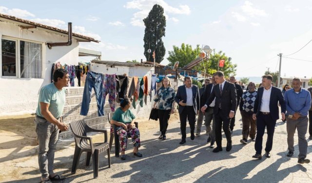 Başkan Tugay Çırpı’da halkla buluştu