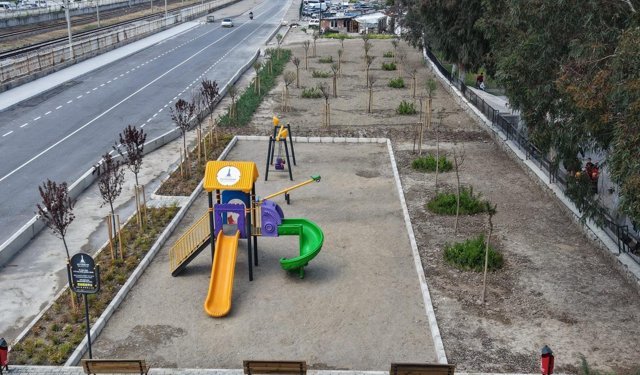 Atıl alan mahalle parkına dönüştü