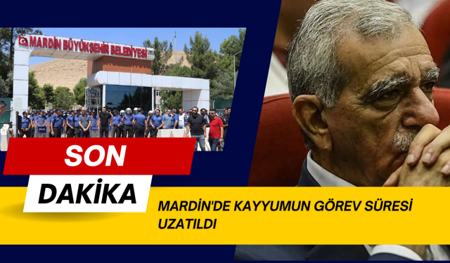 Mardin'de kayyumun görev süresi uzatıldı