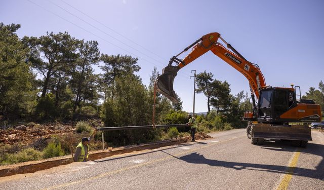 Urla’ya 40 kilometrelik içme suyu hattı