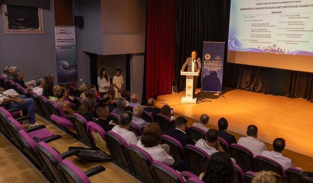 UNESCO’dan Seferihisar’a “Tsunamiye Hazır Kent” tescili