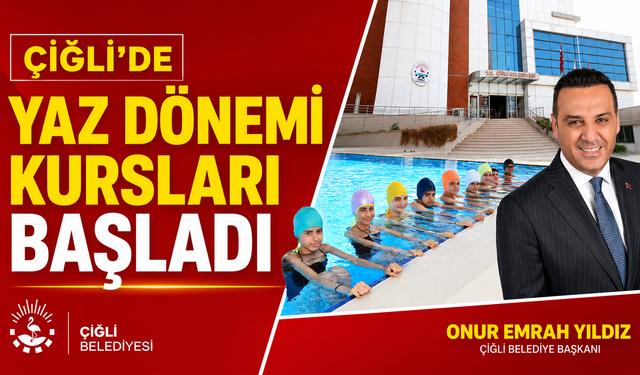 Çiğli’de Yaz Dönemi Kursları Başladı