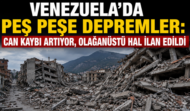 Venezuela'da Peş Peşe Depremler: Can Kaybı Artıyor, Olağanüstü Hal İlan Edildi