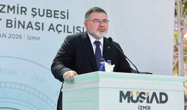Ak Parti il başkanı Saygılı, MÜSİAD İzmir hizmet binası açılışında konuştu!
