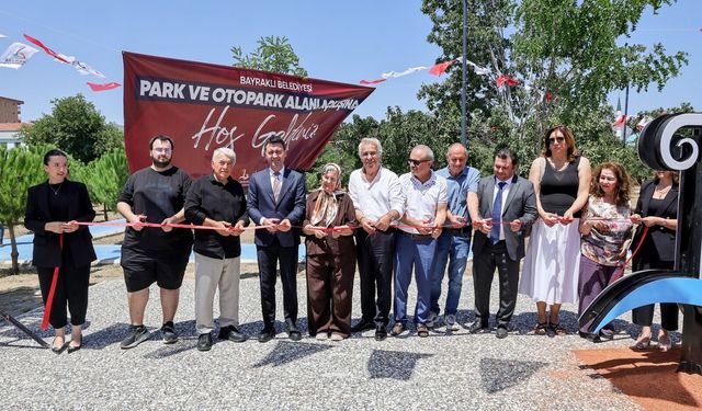 Bayraklı’ya Yeni Park Ve Otopark