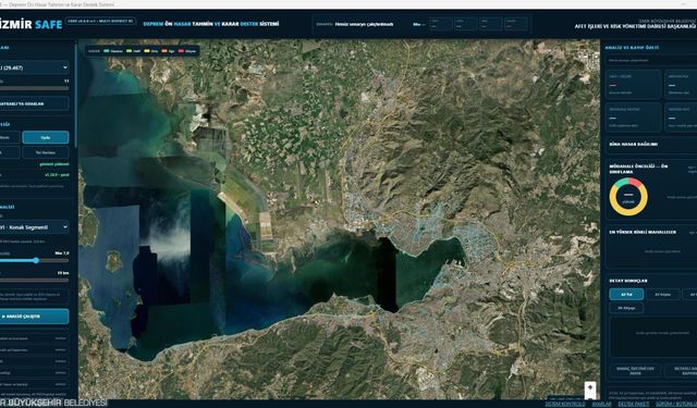 İzmir’de deprem senaryolarına karşı yeni karar destek sistemi: İZMİR-SAFE
