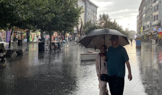 Giresun ve Trabzon İçin Kuvvetli Sağanak Uyarısı