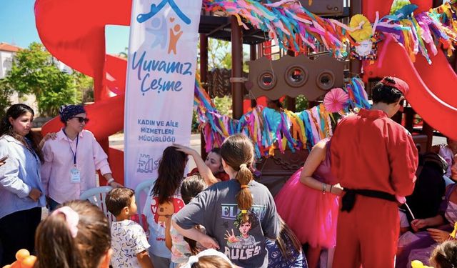 Çeşme’de yenilenen parklarda yaz boyu şenlik var