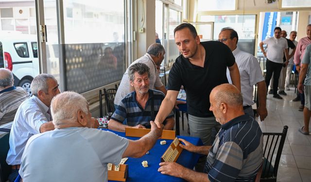 Başkan Eşki Ümit Mahallesi’nde vatandaşlarla buluştu:  “Bornova’yı ortak akılla, sokak sokak büyütüyoruz”